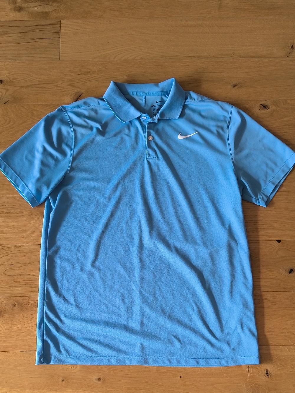 Nike Men's Light Blue Performance Polo